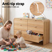 Artiss 6 Chest of Drawers Dresser Cabinet Pine