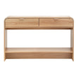 Artiss Console Table Hallway Entryway Storage Drawer Shelf Curved Edge 120CM Pine