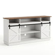 Artiss Buffet Sideboard Cabinet 150cm 3-Tier Kitchen Storage Sliding Doors White