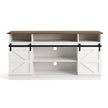 Artiss Buffet Sideboard Cabinet 150cm 3-Tier Kitchen Storage Sliding Doors White