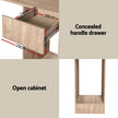 Artiss Computer Desk Bookshelf Drawer Cabinet Oak 120CM