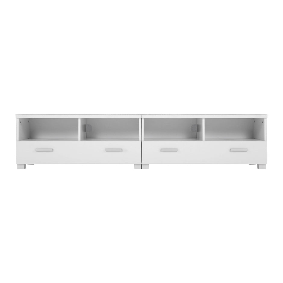 Artiss TV Cabinet Entertainment Unit 180cm White Eddie