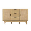 Artiss Rattan Buffet Sideboard - BRIONY Oak