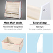 Keezi 4 Tiers Kids Bookshelf Magazine Rack Children Bookcase Organiser Drawer