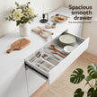 Artiss Buffet Sideboard Cabinet 180cm Cupboard Pantry Storage Drawer White DANA
