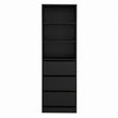 Artiss 3 Chest of Drawers Tallboy Cabinet Black