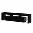 Artiss Entertainment Unit TV Cabinet LED 189cm Black Elo