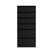 Artiss 6 Chest of Drawers Dresser Tallboy Black