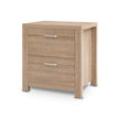 Artiss Bedside Table 2 Drawers - MAXI Pine