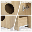 Artiss 185CM TV Unit with Cat House Storage Cabinet Pine