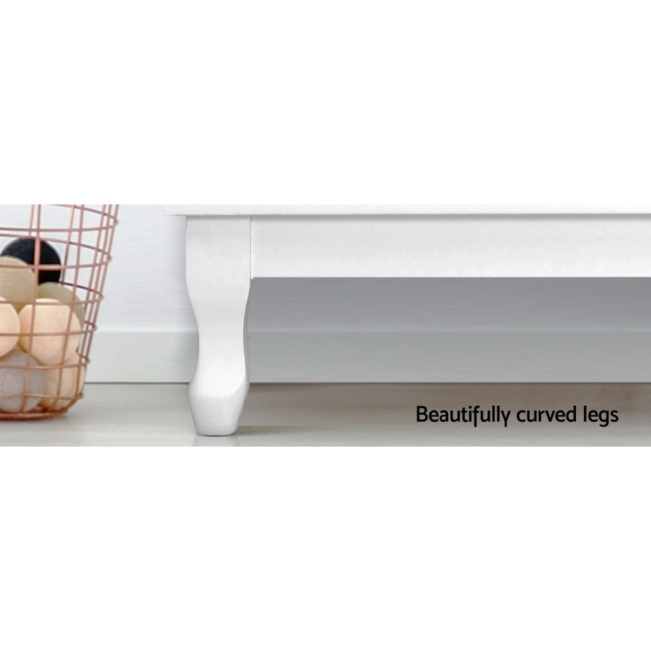 Artiss 6 Chest of Drawers - KUBI White