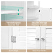 Artiss 2x Buffet Sideboard Cabinet Server Cupboard Kitchen Bathroom Storage IVOR
