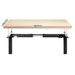 Artiss Standing Desk Motorised White Oak 140CM