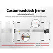 Artiss Standing Desk Motorised Sit Stand Desks Black 120CM