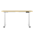 Artiss Standing Desk Motorised Dual Motor 140CM White Oak