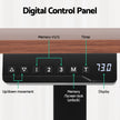 Artiss Standing Desk Motorised Dual Motor Electric Walnut 140CM
