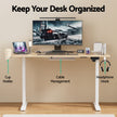 Artiss Standing Desk Sit Stand Touch Control Electric Oak 140CM