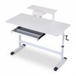 Artiss Standing Desk Height Adjustable Workstation Computer Desks Study 120CM White