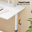 Artiss Standing Desk Height Adjustable Workstation Computer Desks Study 120CM White