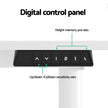 Artiss Electric Standing Desk 140cm Adjustable Height Motorised Home Office Desk White