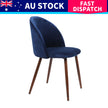 Levede 6x Dining Chairs Seat French Navy-2006732722147561480