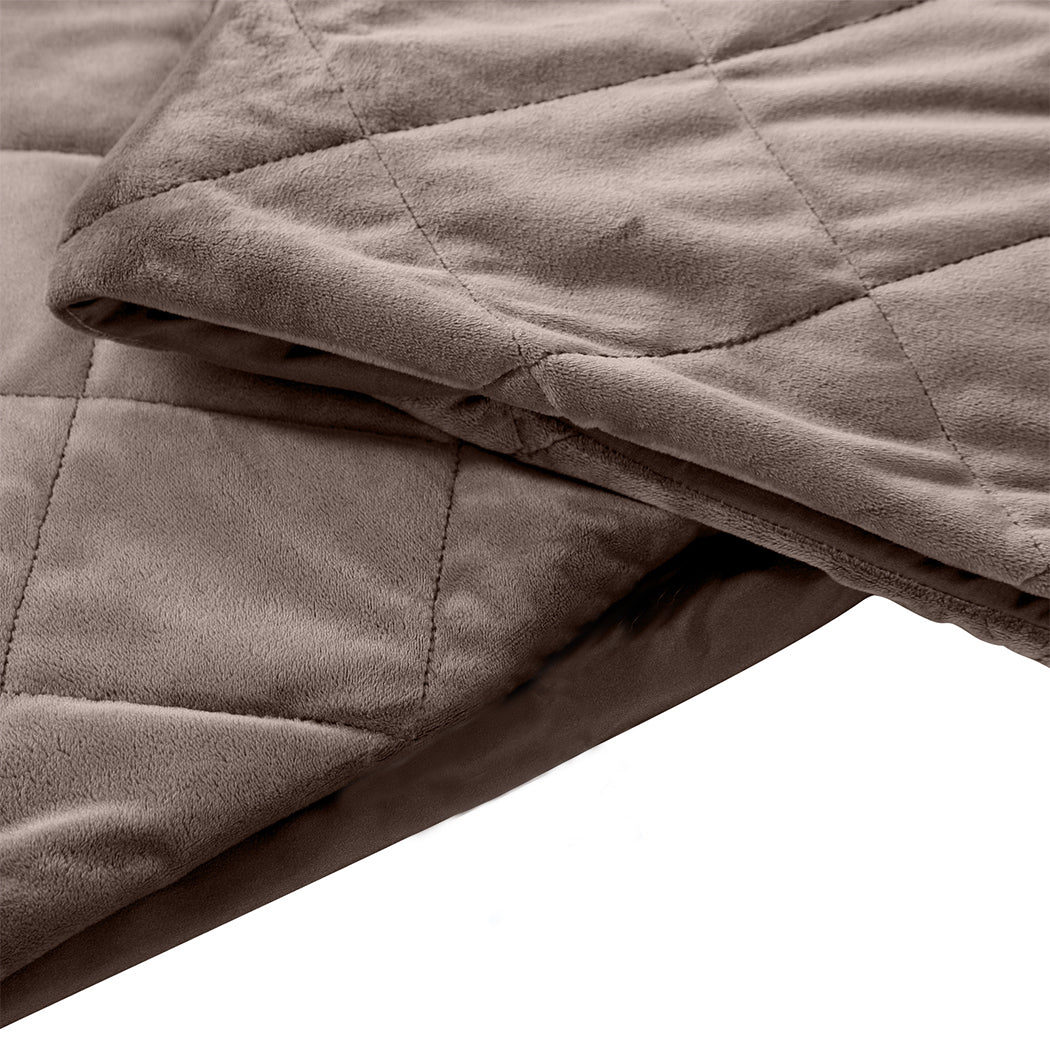 DreamZ Weighted Blanket Heavy Gravity Mink 9KGS-2006733230585286659