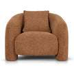 CLC10005-OLS Armchair - Coral Orange