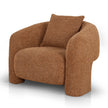 CLC10005-OLS Armchair - Coral Orange