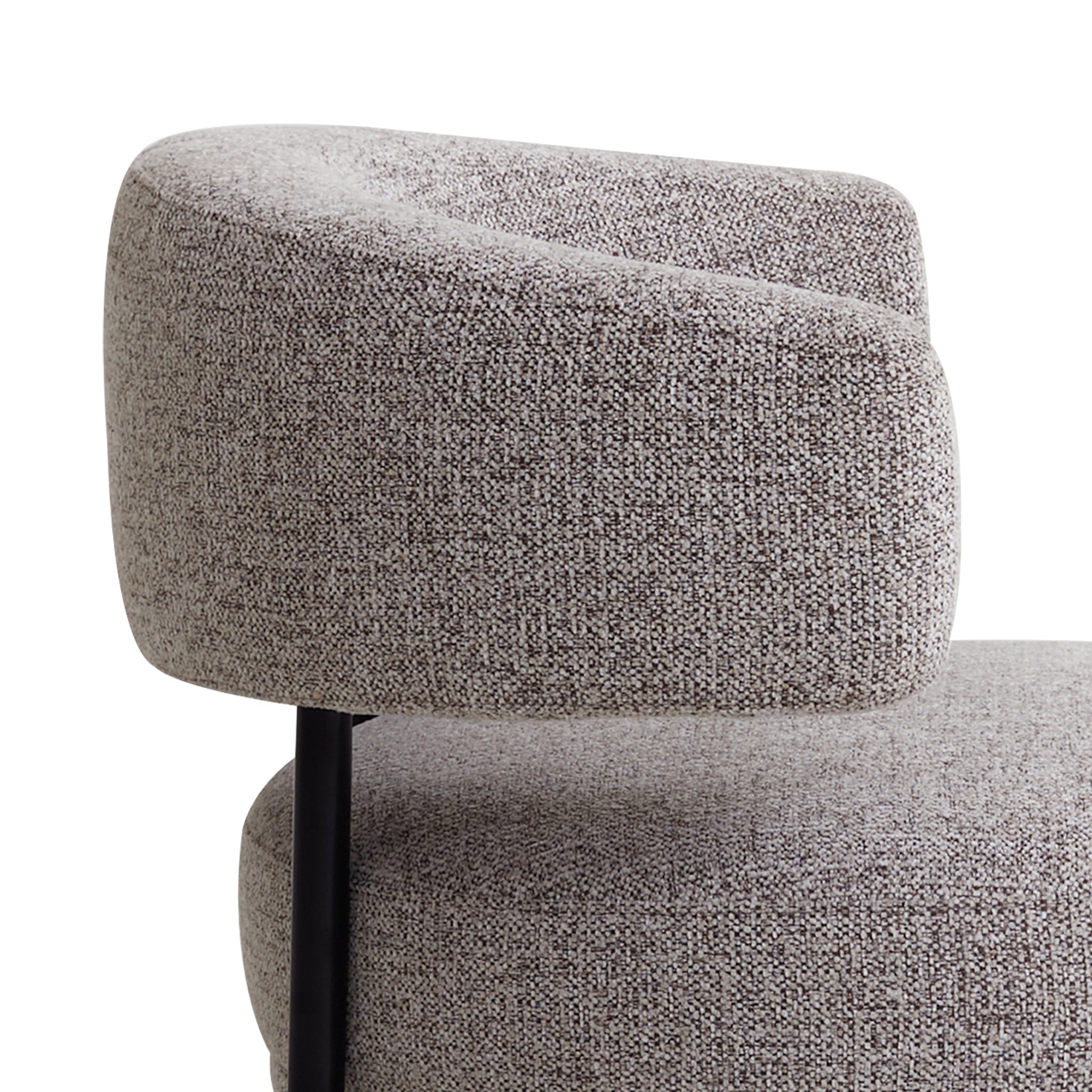 CLC10023-IG Fabric Armchair - Mountain Grey