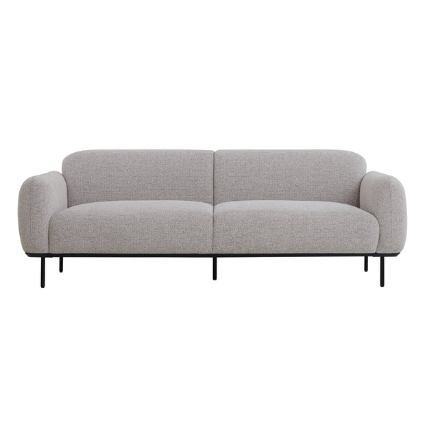 CLC10026-IG 3 Seater Fabric Sofa - Speckled Grey