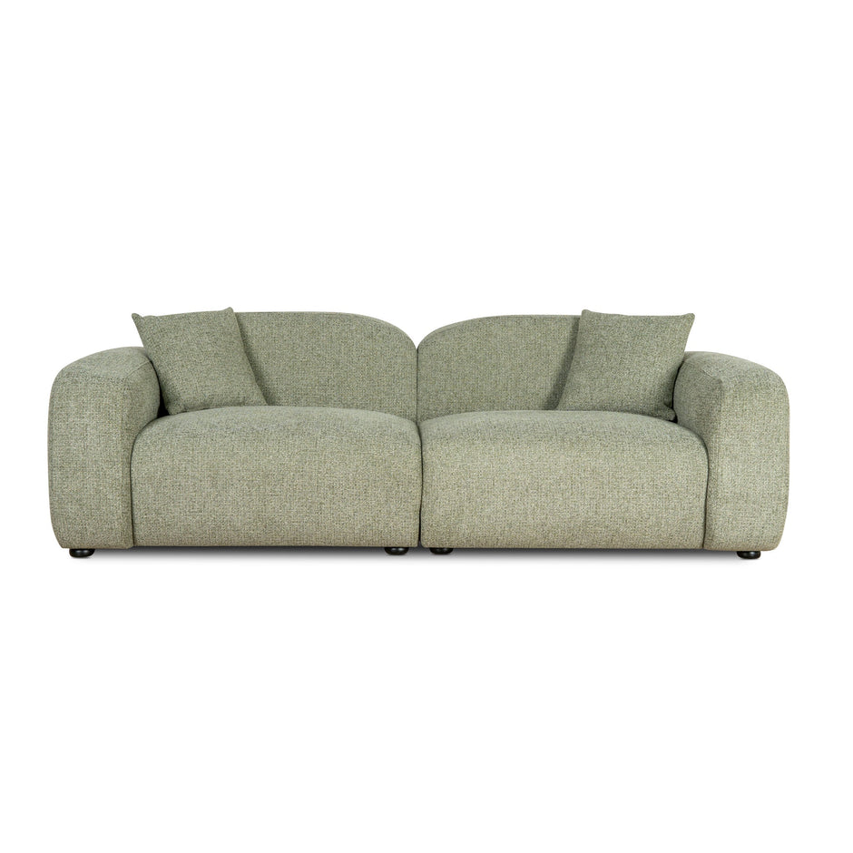 CLC10089-OLS 3 Seater Sofa - Coral Light Green