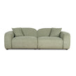 CLC10089-OLS 3 Seater Sofa - Coral Light Green