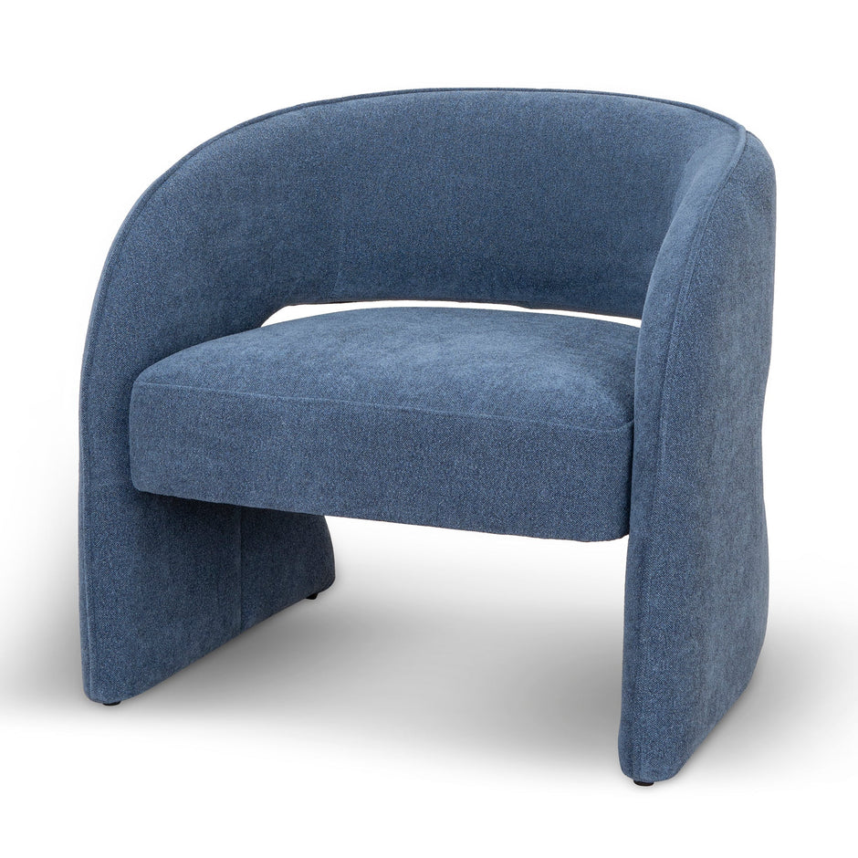 CLC10104-KSO Fabric Armchair - Navy Blue