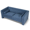CLC10110-KSO 2 Seater Fabric Sofa - Navy Blue