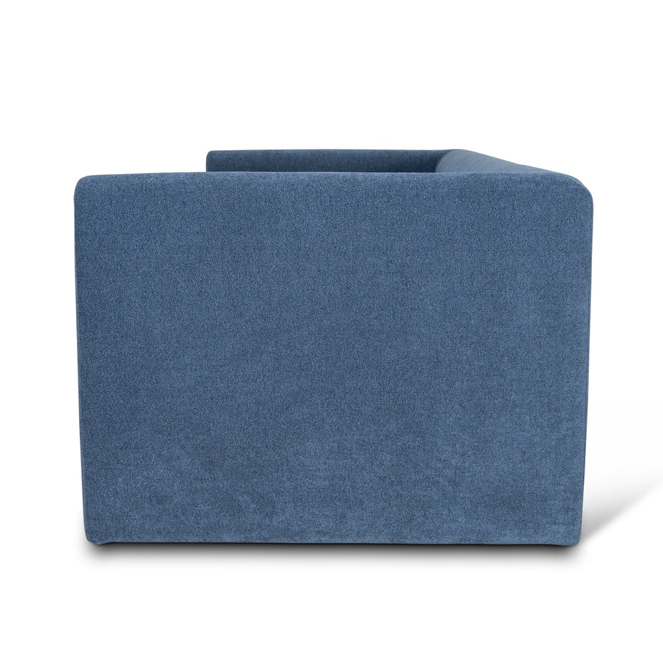 CLC10111-KSO 3 Seater Fabric Sofa - Navy Blue