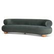 CLC10265-CA 3 Seater Sofa - Burnt Green