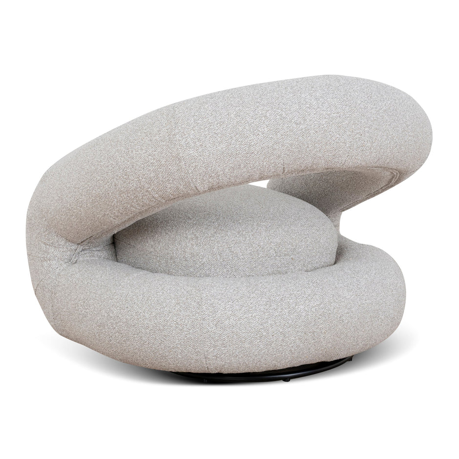CLC10271-FS Swivel Armchair - Clay Grey