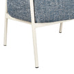 CLC10337-CI Fabric Armchair - Prussian Blue
