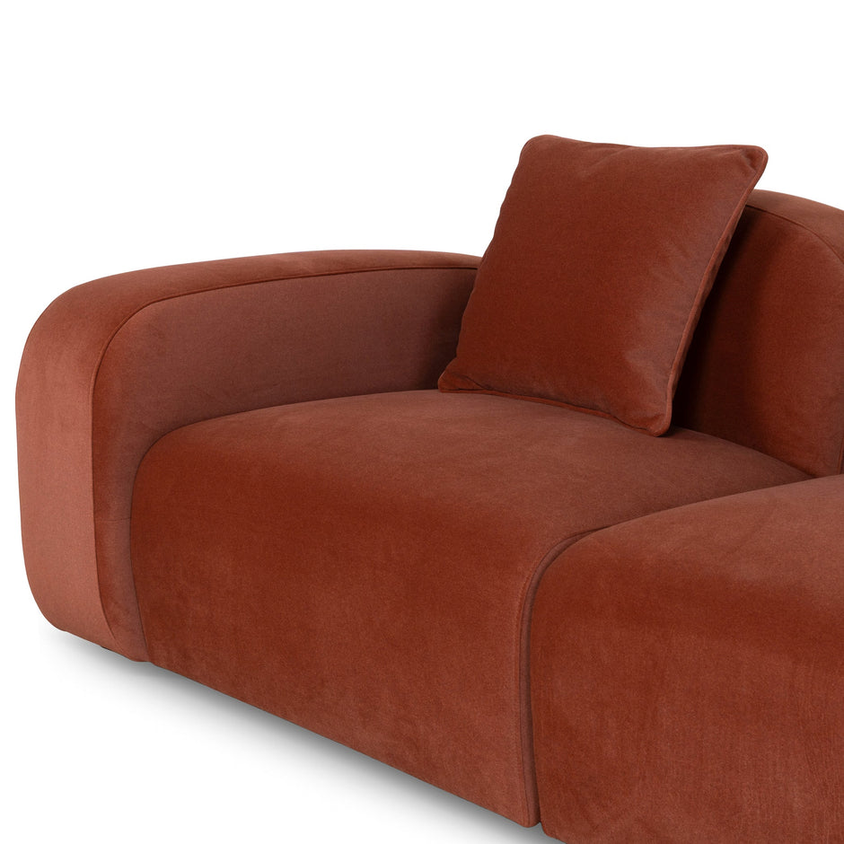 CLC10365-OLS 4 Seater Sofa - Burnt Maroon