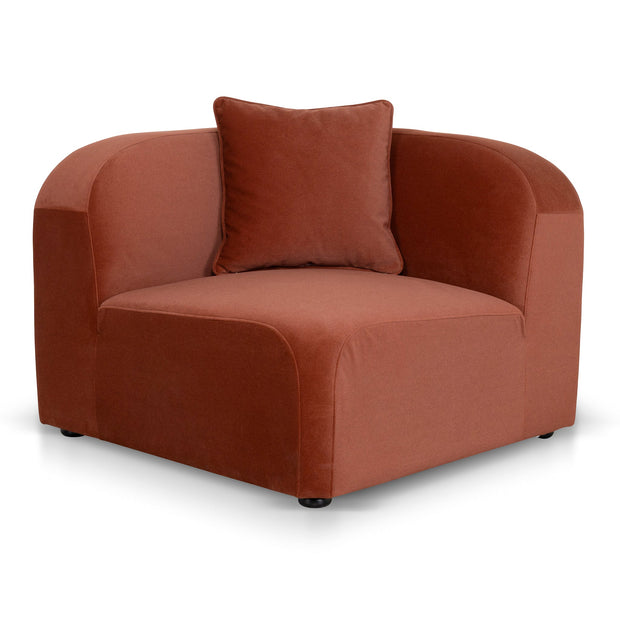 CLC10366-OLS Corner Option for 4 Seater Sofa - Burnt Maroon