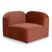 CLC10366-OLS Corner Option for 4 Seater Sofa - Burnt Maroon
