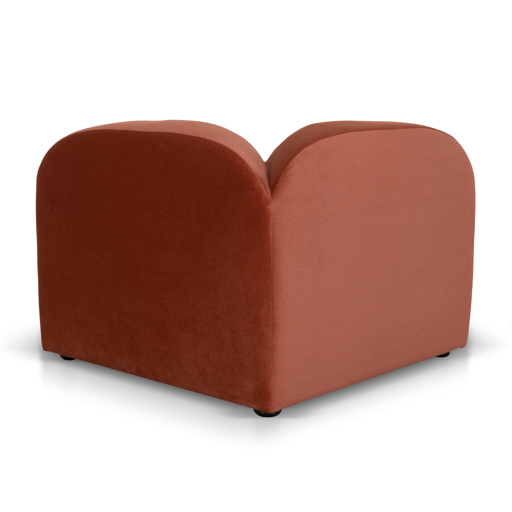 CLC10366-OLS Corner Option for 4 Seater Sofa - Burnt Maroon