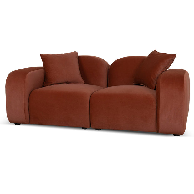 CLC10369-OLS 2 Seater Sofa - Burnt Maroon