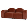 CLC10369-OLS 2 Seater Sofa - Burnt Maroon