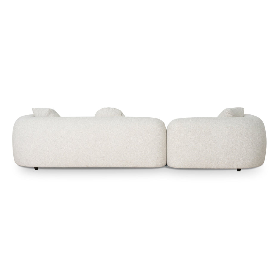 CLC10386-AE 3 Seater Left Chaise Sofa - Oatmeal Beige