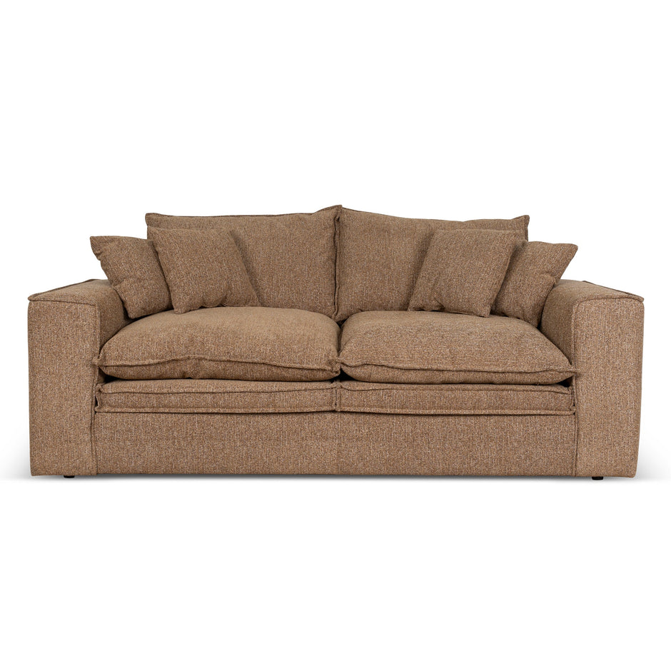 CLC10402-IG 2 Seater Fabric Sofa - Almond Brown