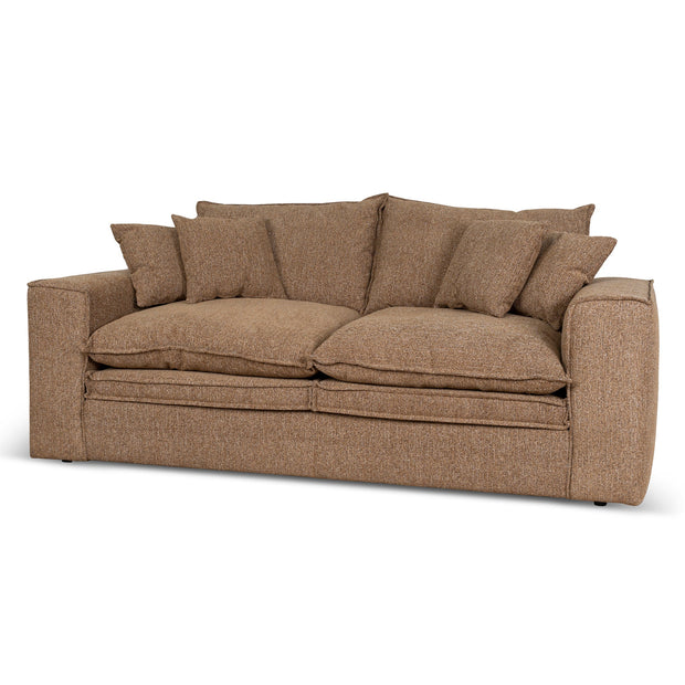 CLC10402-IG 2 Seater Fabric Sofa - Almond Brown
