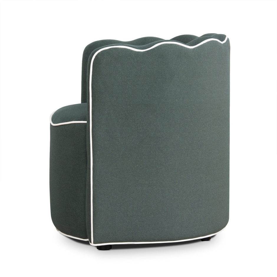 CLC10419-CA Armchair - Burnt Green