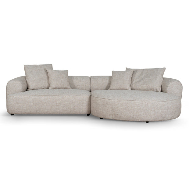 CLC10447-KJ Right Chaise Sofa - Pale Beige