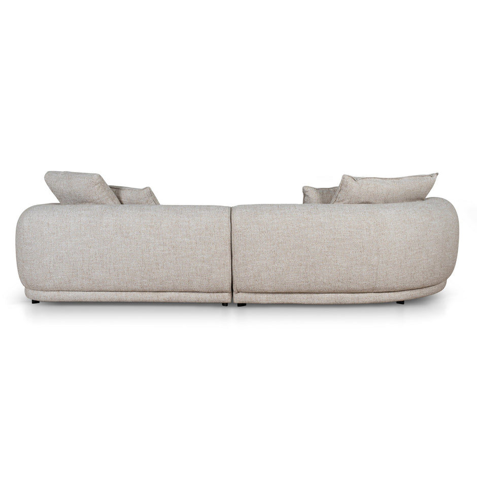 CLC10448-KJ Left Chaise Sofa - Pale Beige